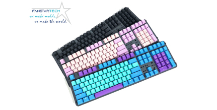 雙色鍵帽模具在鍵盤制作中有什么特點？