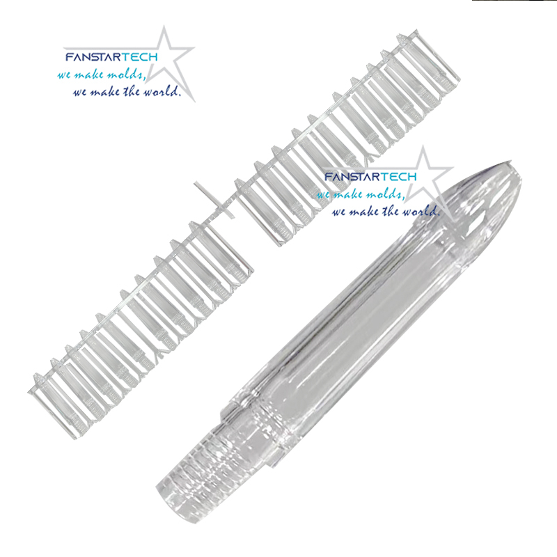 筆桿模具 1出20穴多腔筆模具 文具用品圓珠筆中性筆 注塑模具廠家